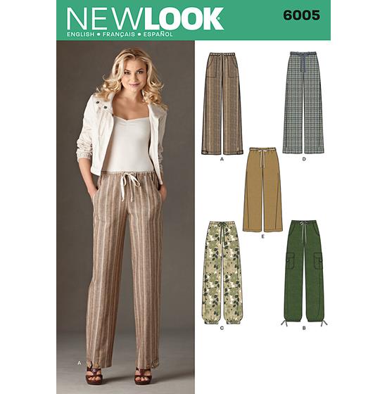 New Look 6005 snitmønster