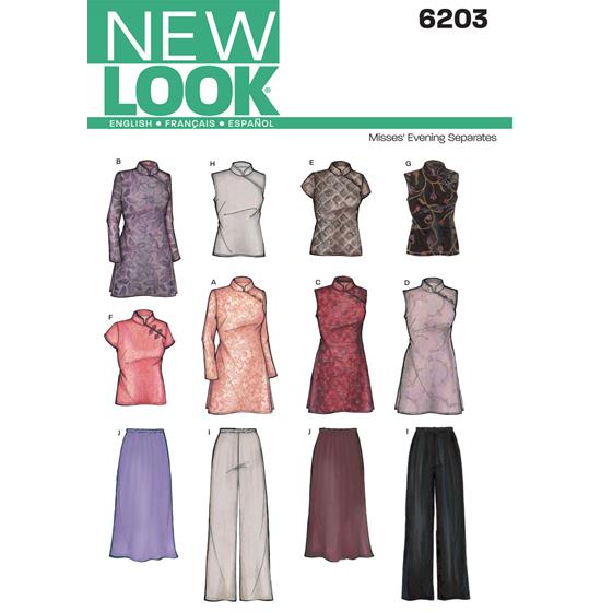 New Look 6203 snitmønster