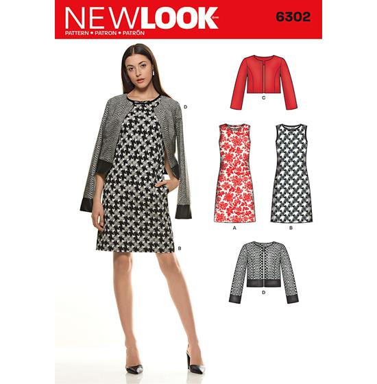 New Look 6302 snitmønster