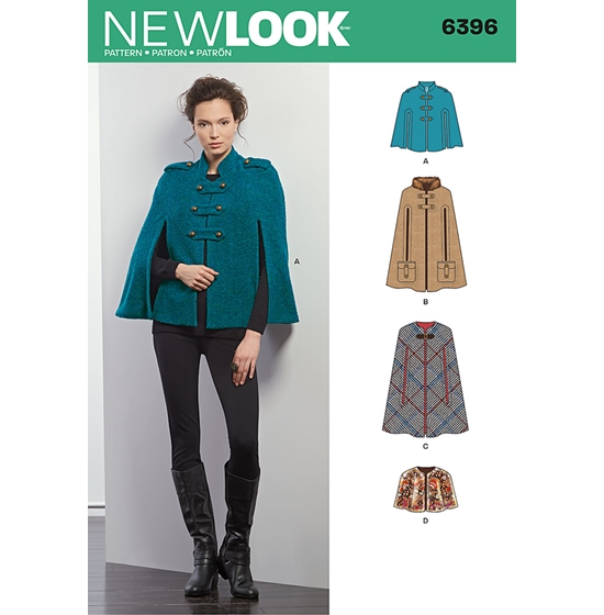 New Look 6396 snitmønster