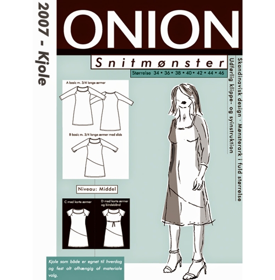 Onion 2007 Snitmønster