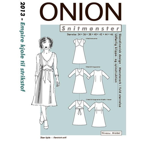 Onion 2013 Snitmønster