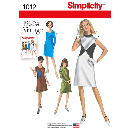 Simplicity 1012BB snitmønster