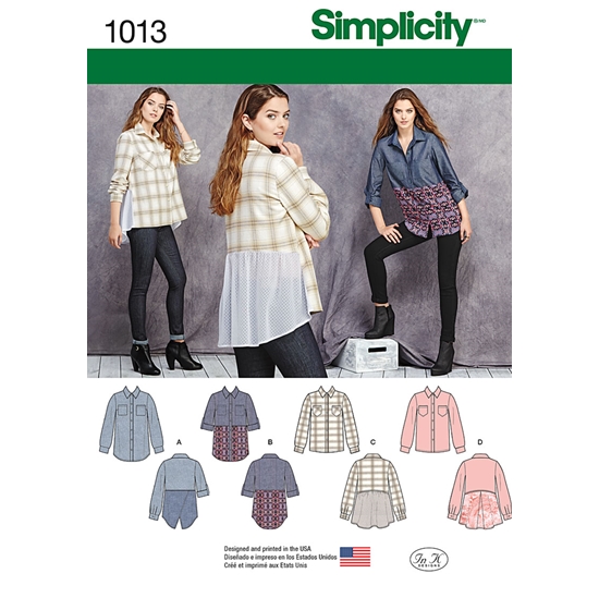 Simplicity 1013R5 snitmønster