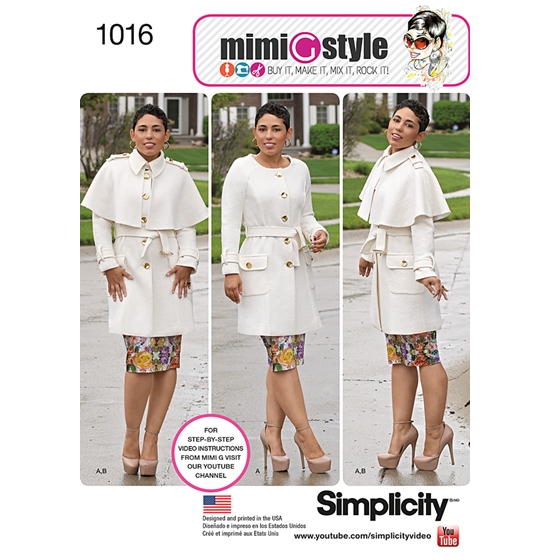 Simplicity 1016BB snitmønster