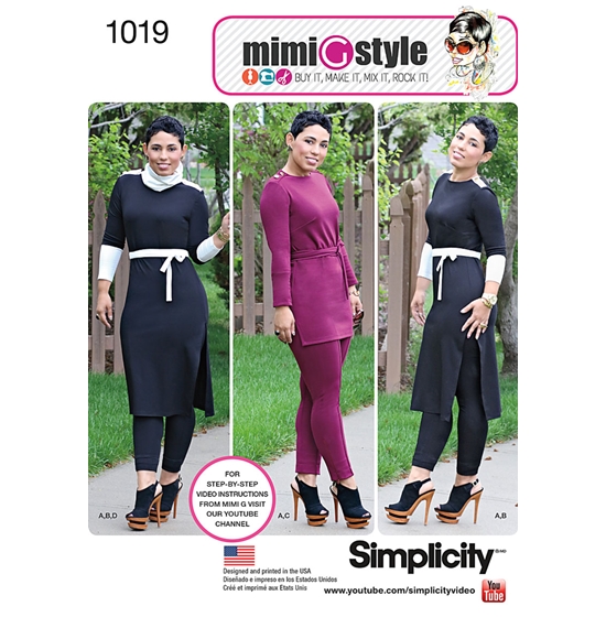 Simplicity 1019Y5 snitmønster