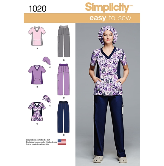 Simplicity 1020BB snitmønster