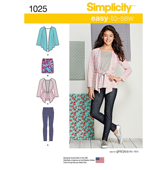 Simplicity 1025BB snitmønster