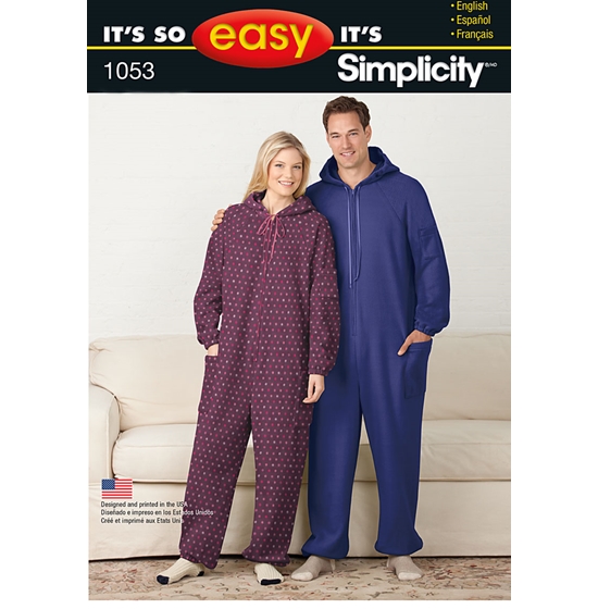 Simplicity 1053A snitmønster