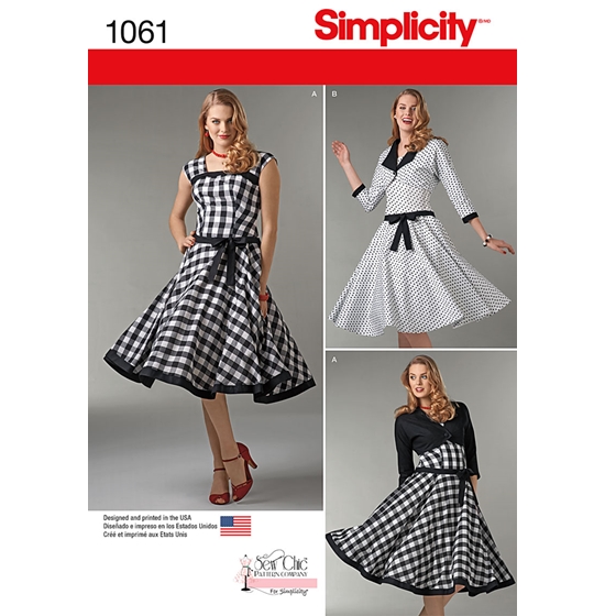 Simplicity 1061D5 snitmønster