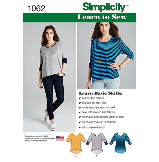 Simplicity 1062A snitmønster