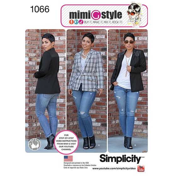 Simplicity 1066U5 snitmønster