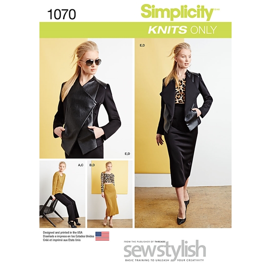 Simplicity 1070D5 snitmønster