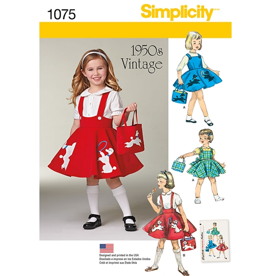 Simplicity 1075A snitmønster