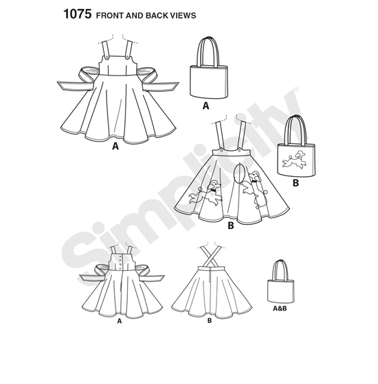 Simplicity 1075A snitmønster