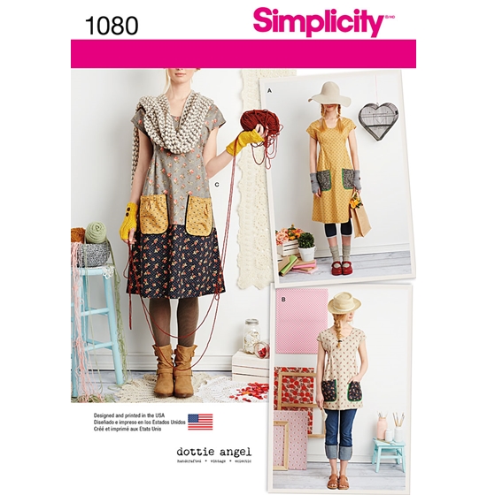 Simplicity 1080A snitmønster