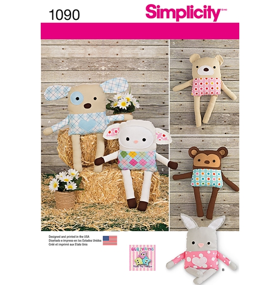 Simplicity 1090OS snitmønster