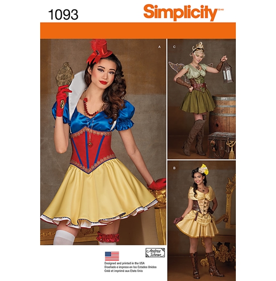 Simplicity 1093R5 snitmønster