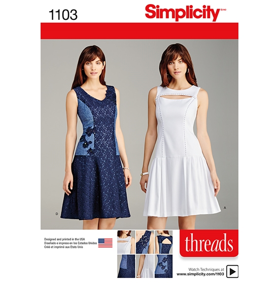 Simplicity 1103U5 snitmønster