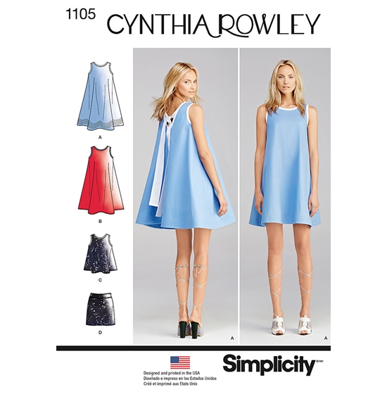 Simplicity 1105r5 snitmønster