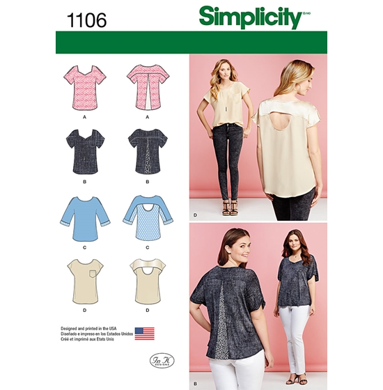 Simplicity 1106A snitmønster