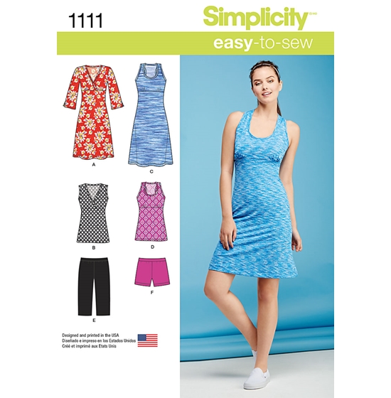 Simplicity 1111U5 snitmønster