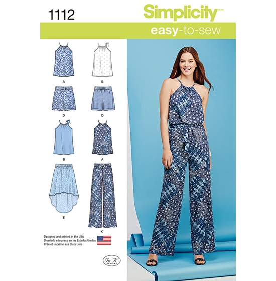 Simplicity 1112P5 snitmønster