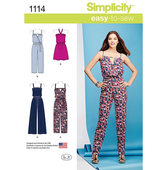 Simplicity 1114A snitmønster