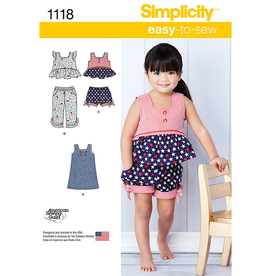 Simplicity 1118A snitmønster