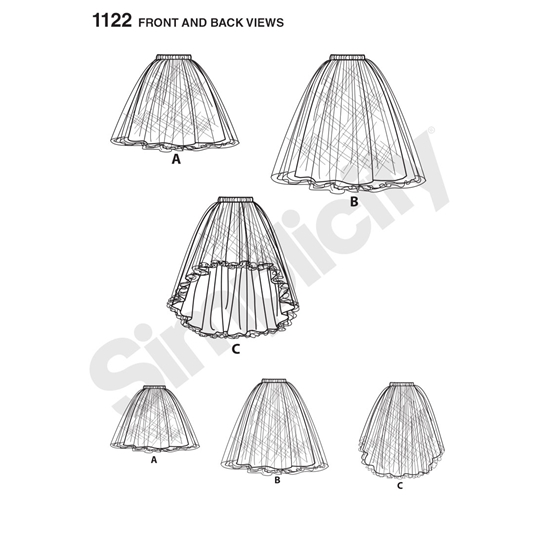 Simplicity 1122HH snitmønster