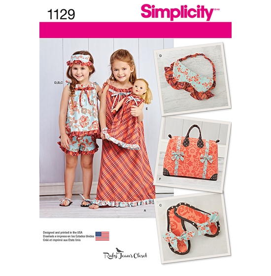 Simplicity 1129A snitmønster