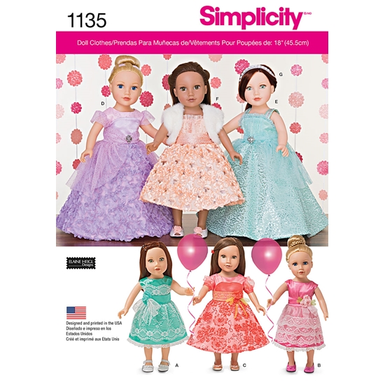 Simplicity 1135OS snitmønster