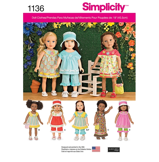 Simplicity 1136OS snitmønster