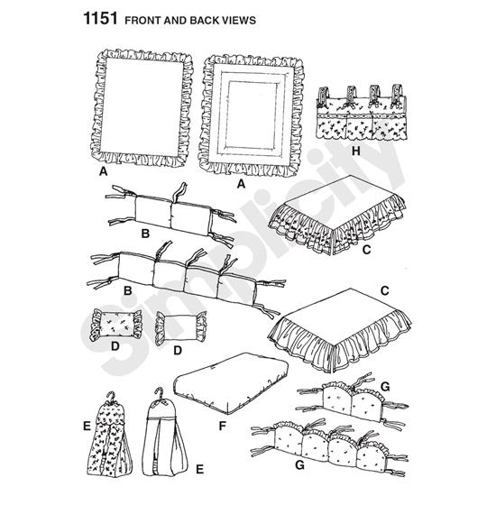 Simplicity 1151OS snitmønster