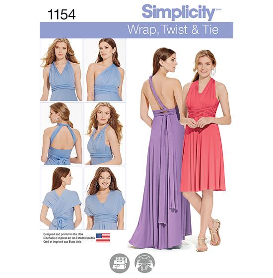 Simplicity 1154A snitmønster