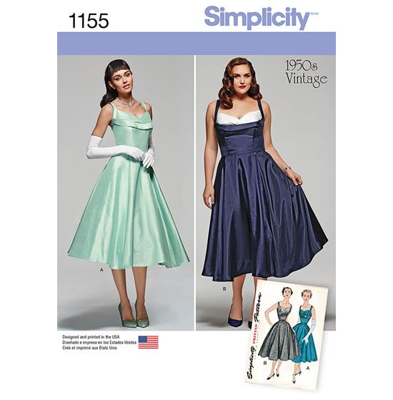 Simplicity 1155BB snitmønster