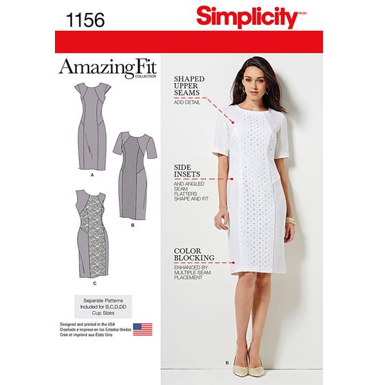 Simplicity 1156AA snitmønster