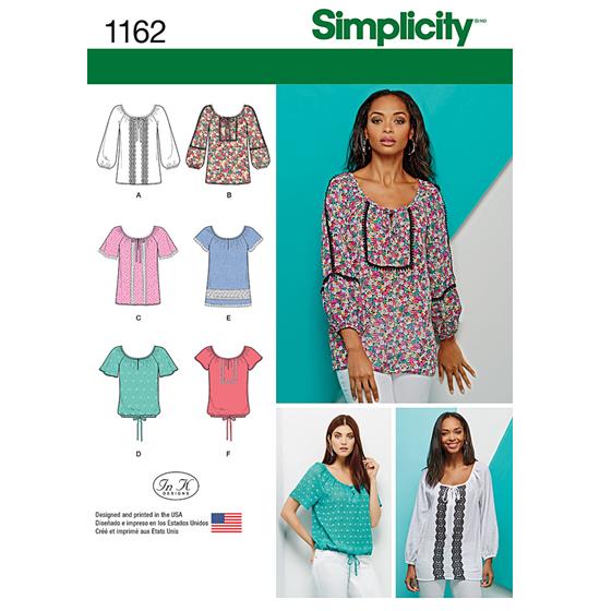 Simplicity 1162R5 snitmønster