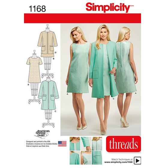 Simplicity 1168H5 snitmønster