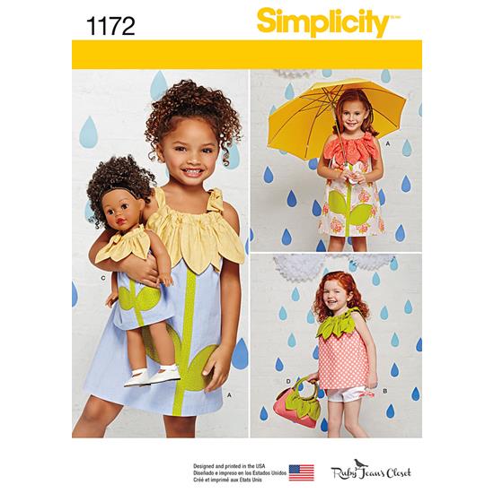 Simplicity 1172A snitmønster