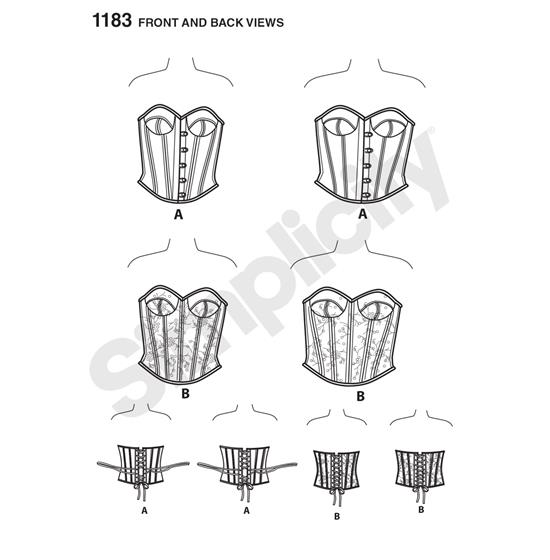 Simplicity 1183AA snitmønster