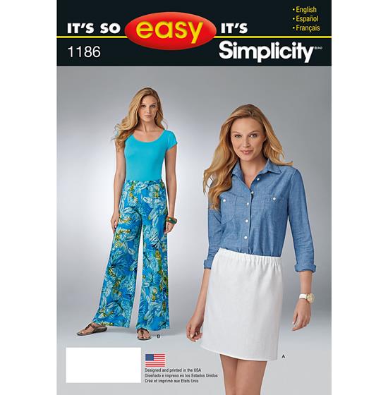 Simplicity 1186A snitmønster