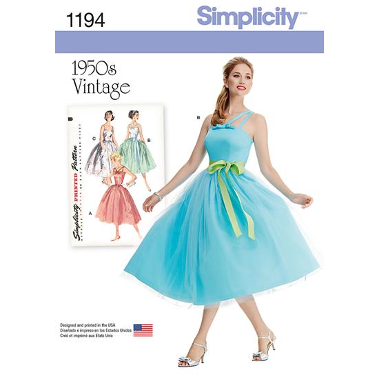 Simplicity 1194H5 snitmønster