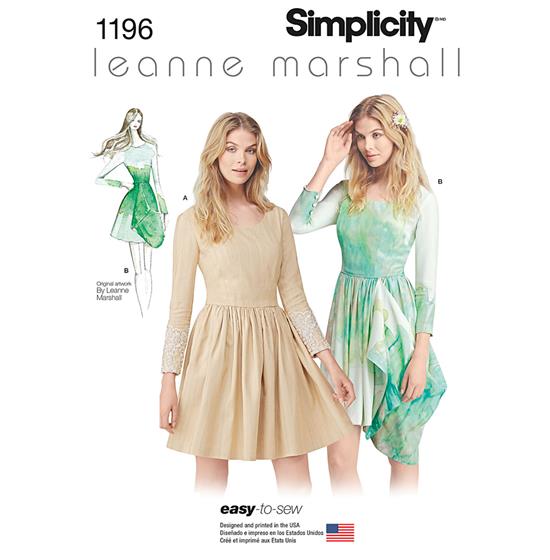 Simplicity 1196D5 snitmønster