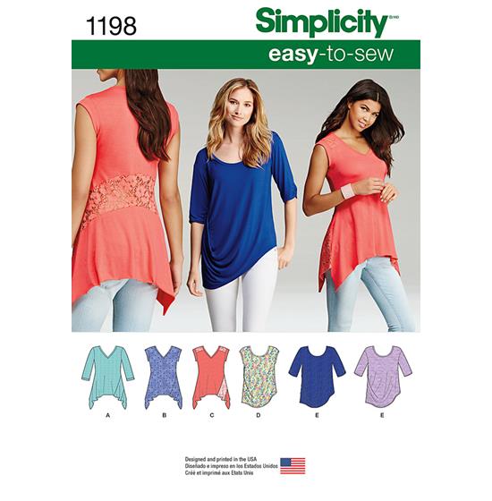 Simplicity 1198A snitmønster