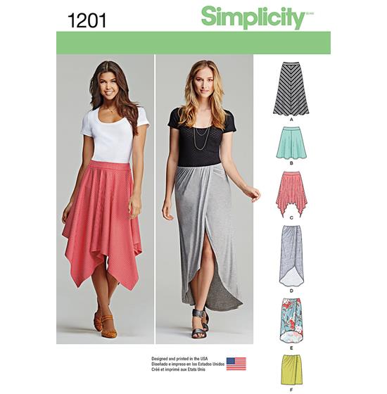 Simplicity 1201R5 snitmønster