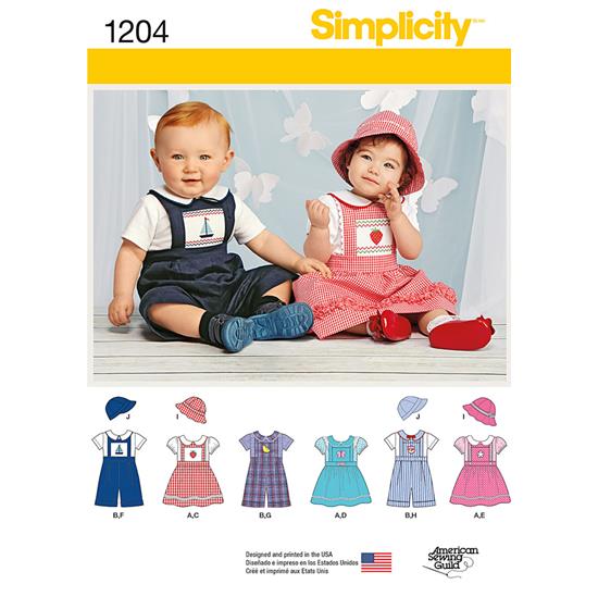 Simplicity 1204A snitmønster