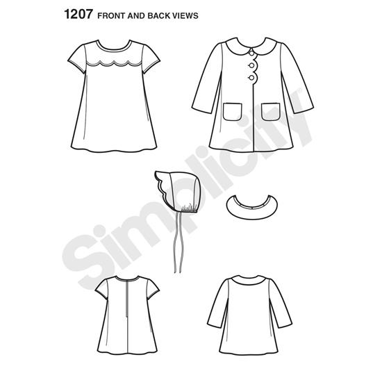 Simplicity 1207A snitmønster