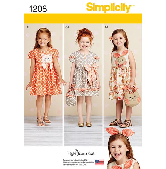 Simplicity 1208A snitmønster