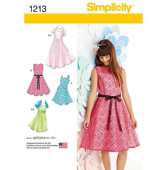 Simplicity 1213BB snitmønster